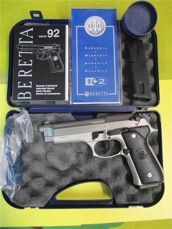 Beretta 92FS 9mm Stainless