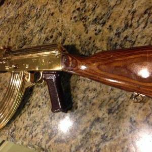 Gold Plated AK 47