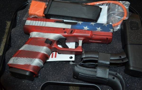 Affordable Glock 19 Gen4 9mm American Flag