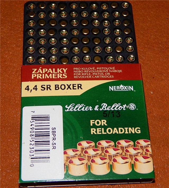 10,000 Count Sellier & Bellot 4,4 Sr Boxer Small Rifle